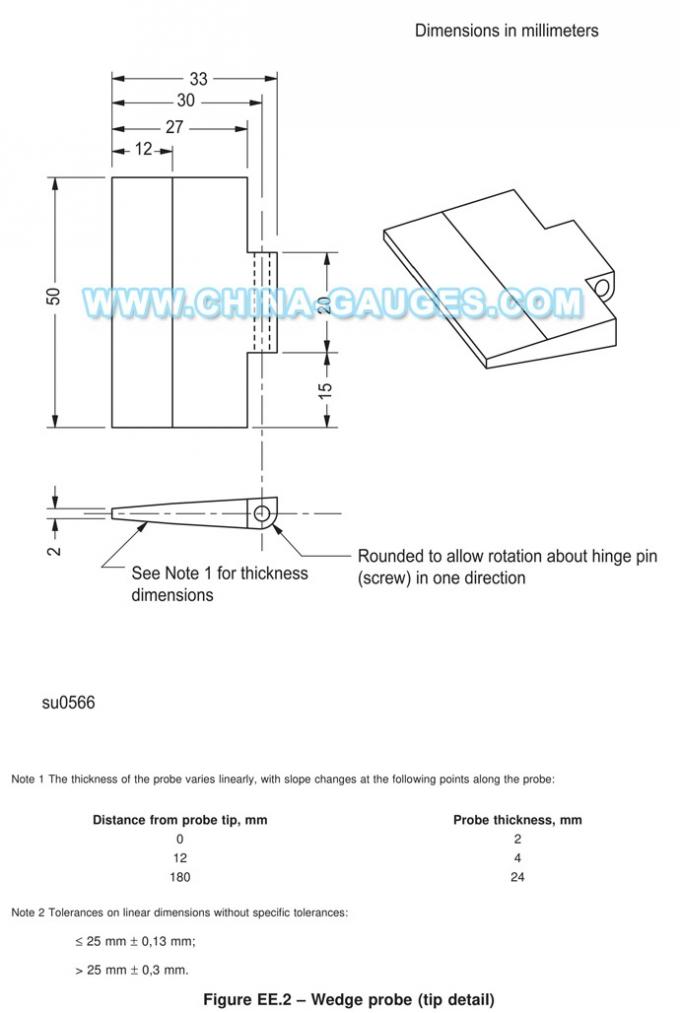 UL 60950-1 Test Probe Kits