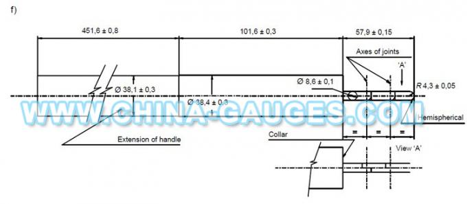 Children Test Finger Probe 18 and 19 , IEC61032 Jointed Children Test Finger