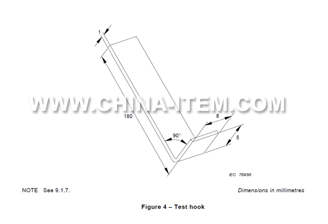 IEC 60065 Access Probe Kit Access and Object Testing Probe