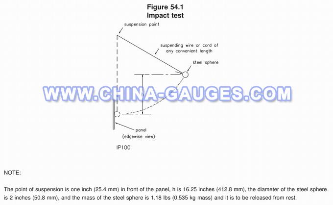 535g 2inch Steel Sphere of UL Impact Test