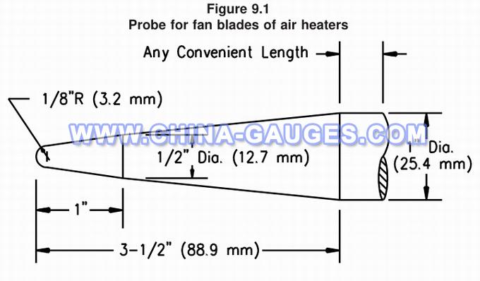 PA160 UL Hazardous Moving Parts Probe of UL1278