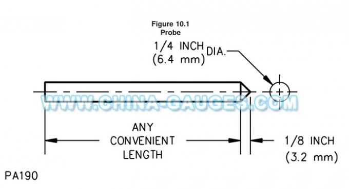 UL 498 Figure 10.1 Probe PA190