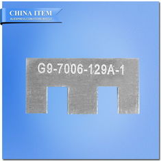 China NEN 60061-3 7006-129A-1 G9 Not Go Gauge for Base, G9 &quot;No Go&quot; Gauge for Base supplier