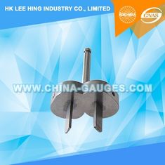 China AS/NZS 3112 Figure 3.7 Device for Checking The Resistance to Lateral Strain (Two-Pin Gauge) supplier