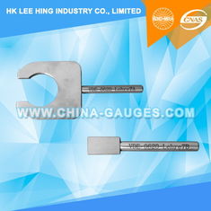 China DIN VDE 0620-1-2010 Lehre 7 Gauges for Test Pin Spacing for Plugs 2P + PE AC 16 A and 2P AC 16 A supplier
